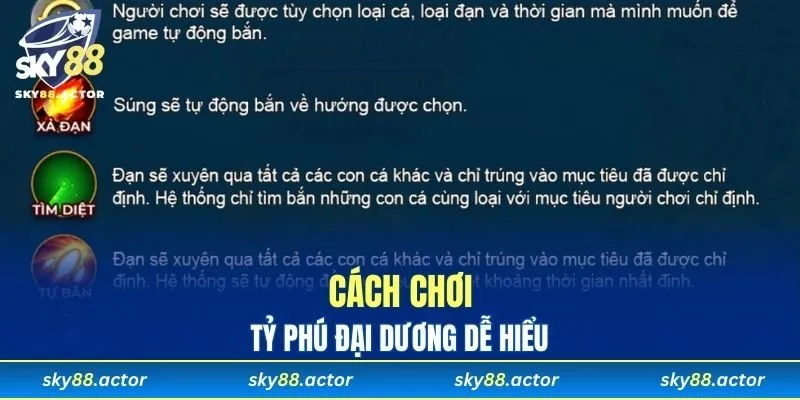 Hướng dẫn chơi tỷ phú đại dương dễ hiểu