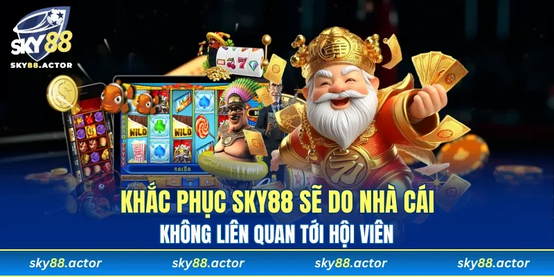 Khắc phục sửa chữa là công việc nhà cái không do hội viên