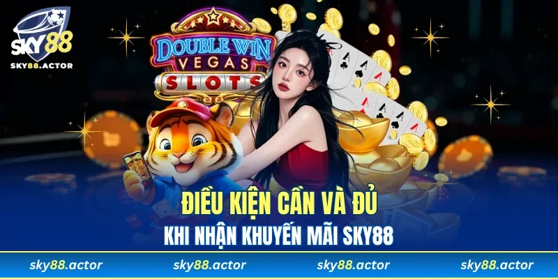 Những điều kiện cần quan tâm khi nhận khuyến mãi SKY88 