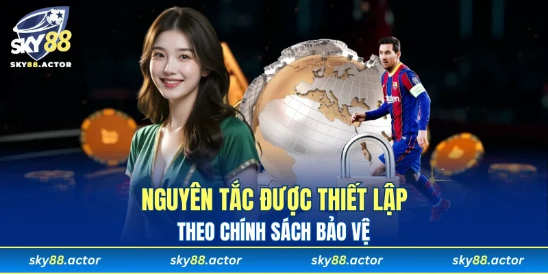 Những nguyên tắc đã được thiết lập theo chính sách bảo mật